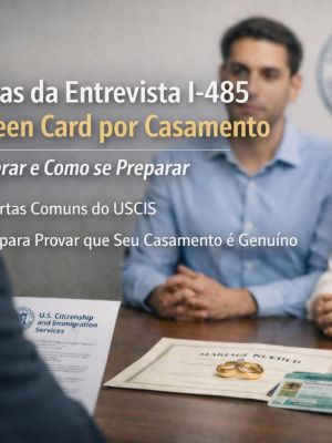 Perguntas da Entrevista I-485 para Green Cards por Casamento: O Que Esperar e Como se Preparar