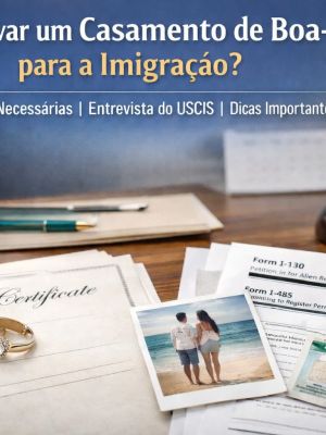 Como provo um casamento de boa-f&eacute; para a imigra&ccedil;&atilde;o?