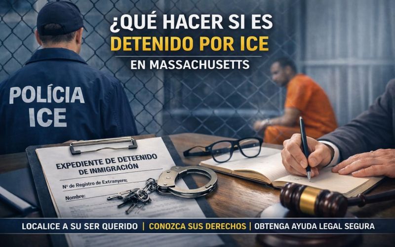 Qu&eacute; Hacer si es Detenido por ICE en Massachusetts