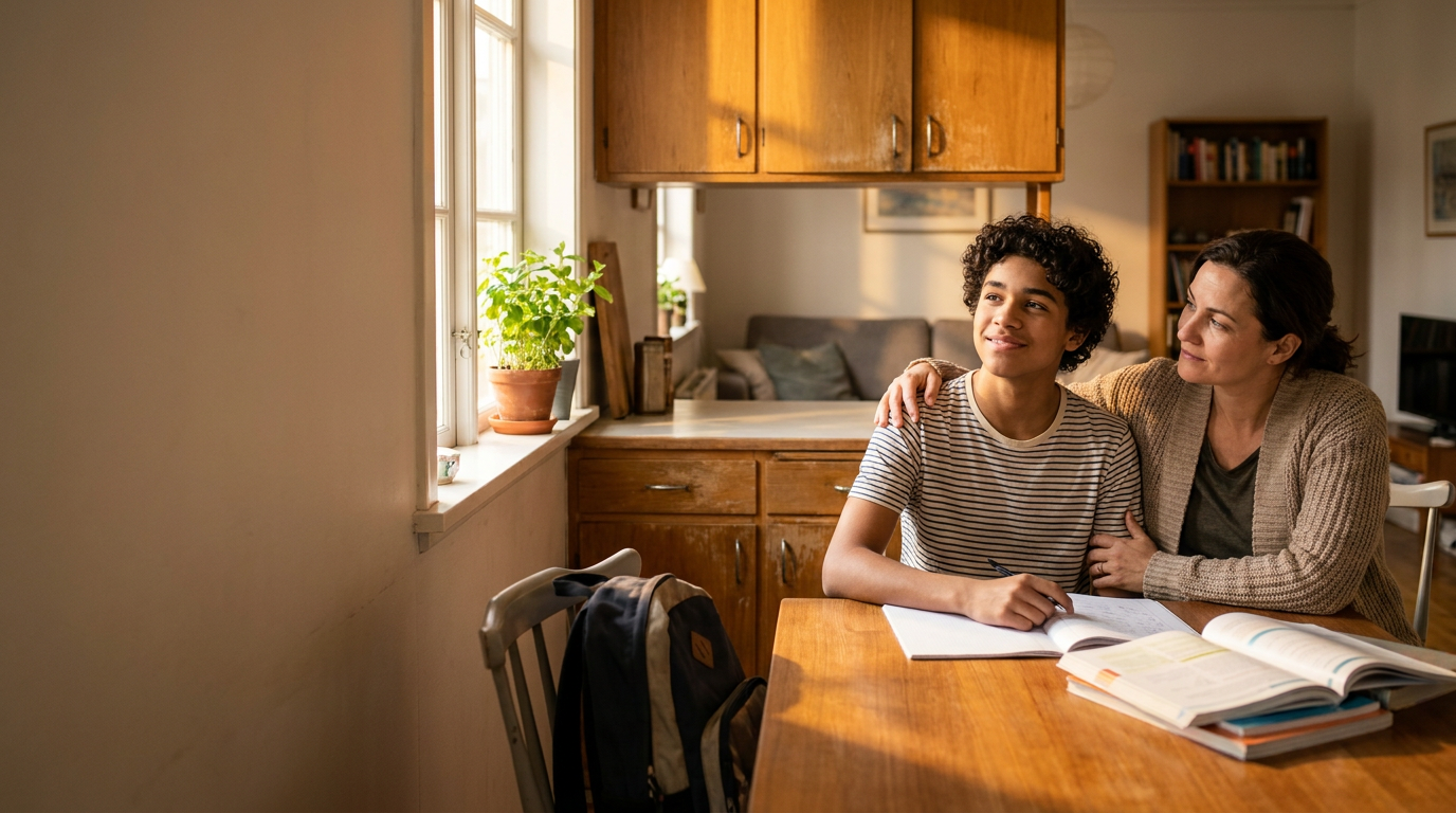 Immigrant teenager in Framingham, MA with his guardian while pursuing Special Immigrant Juvenile Status