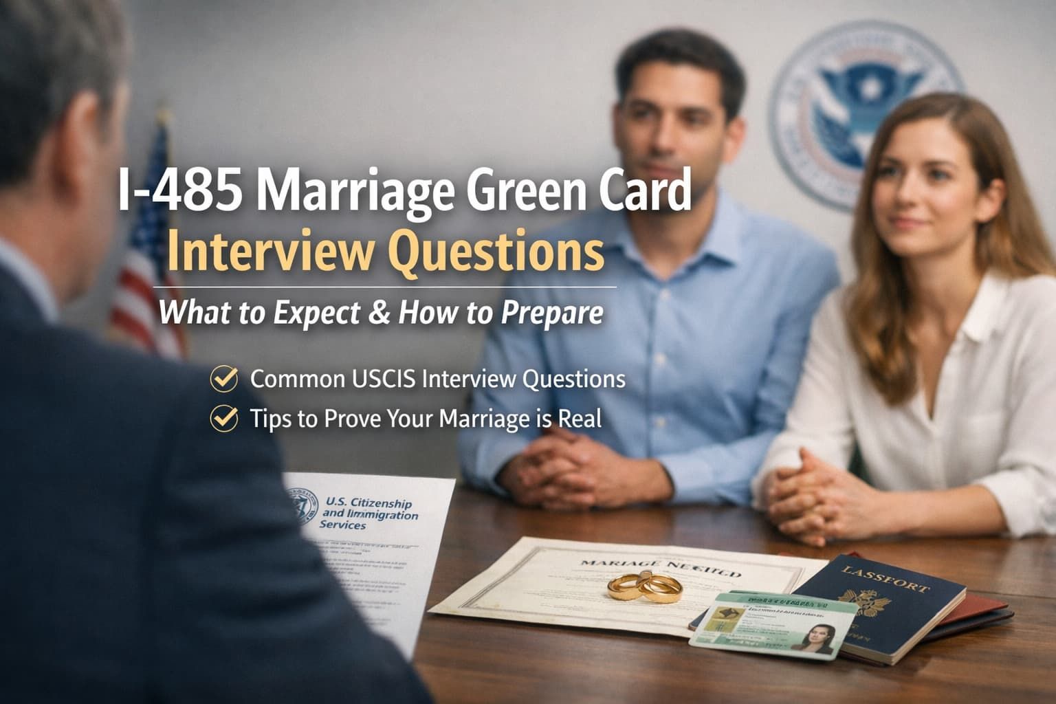 Nationwide I-485 Interview Questions for Marriage Green Cards: What to Expect & How to Prepare