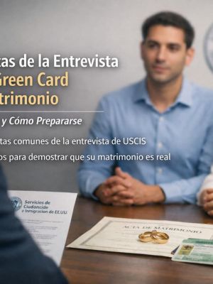 Preguntas de la Entrevista I-485 para Green Cards por Matrimonio: Qu&eacute; Esperar y C&oacute;mo Prepararse