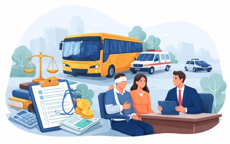 What Types of Compensation Can I Get for a Bus Accident?