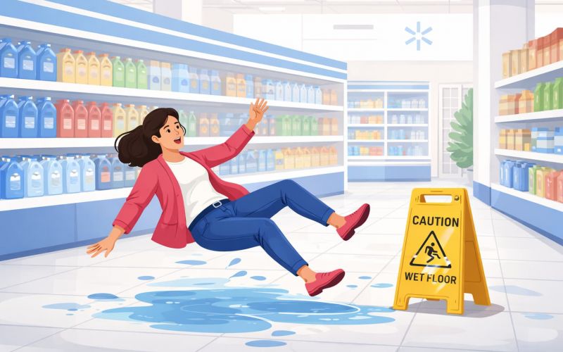 Why You Need a Lawyer After a Slip and Fall Accident at Walmart
